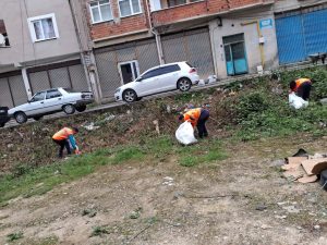 Arsin’de Temizlik ve Çevre Düzenleme Çalışmaları Sürüyor