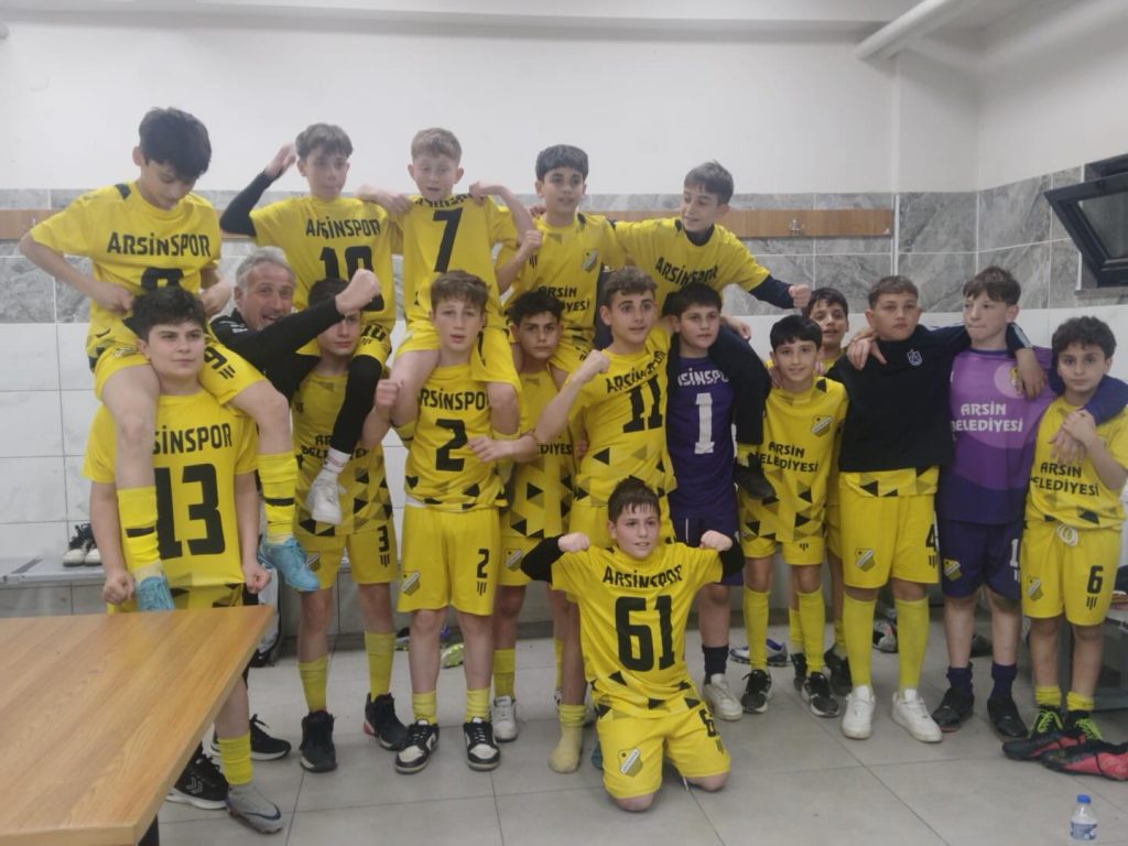 Arsin Futbol Kulübü’nün geleceği sahada parlamaya devam ediyor!