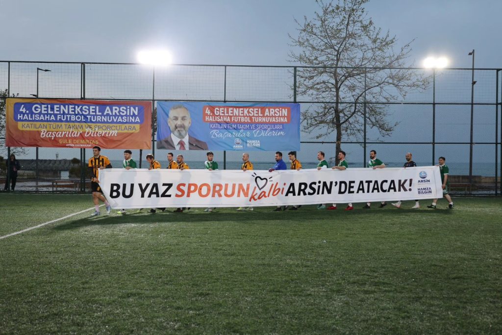 4. Geleneksel Arsin Halı Saha Futbol Turnuvası