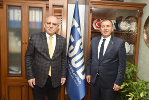 TTSO’dan Başkan Kara’ya tebrik ziyareti