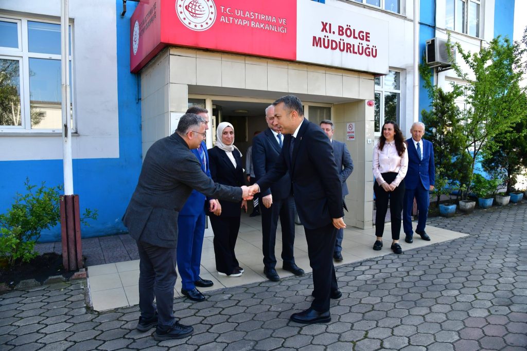 Trabzon’da Ulaştırma ve Altyapı Çalışmaları Değerlendirildi