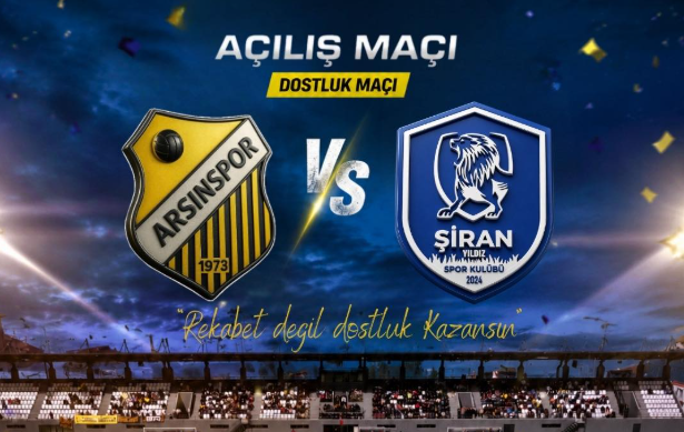 Arsinspor Yeni Stadında Sahaya Çıkıyor