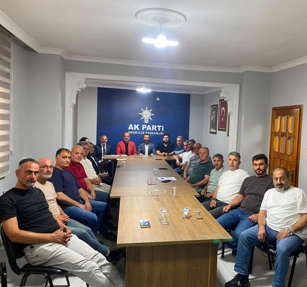AK Parti Arsin İlçe Danışma Meclisi Toplantısı Gerçekleştirildi