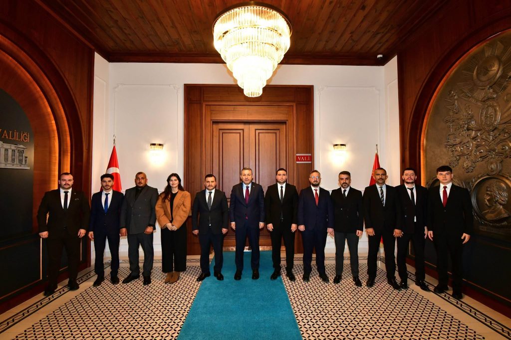 Trabzon Valisi Tahir Şahin, Ülkü Ocakları Yönetimini Kabul Etti