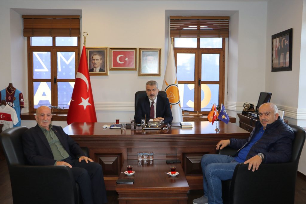 AK Parti Trabzon İl Başkanı Mumcu’ya Sendika ve Esnaf Temsilcilerinden Ziyaret